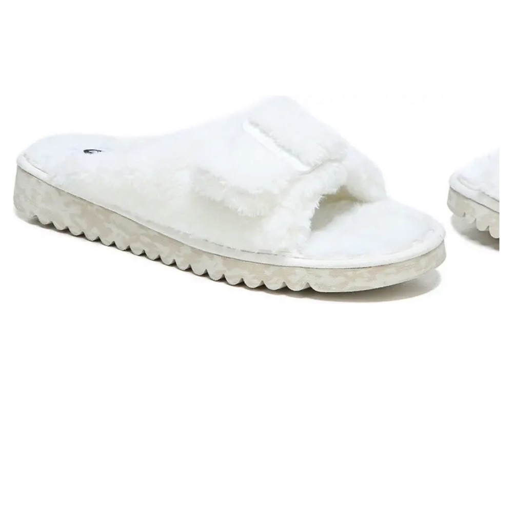 Dr. Scholls Staycay Faux Fur Buckle Slide 10